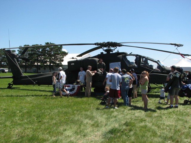 TACOM LCMC Rock Island Sponsors Display at Air Show