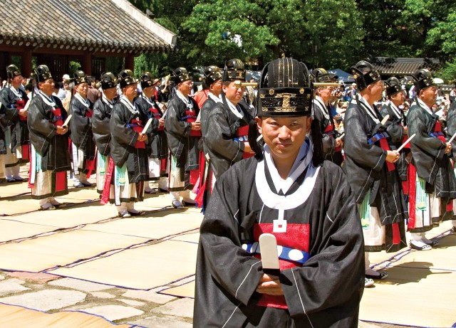 Korean cultural ceremony