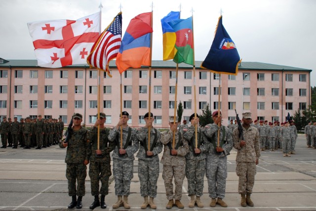 Security cooperation exercise Immediate Response 2008 begins with official ceremony in Republic of Georgia