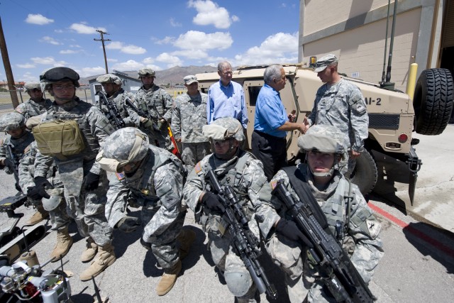Congressmen visit Ft. Bliss