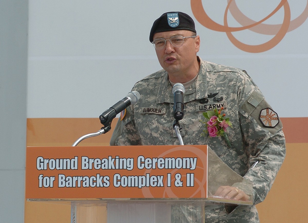 FED, Humphreys Break Ground For New Soldier Barracks | Article | The ...