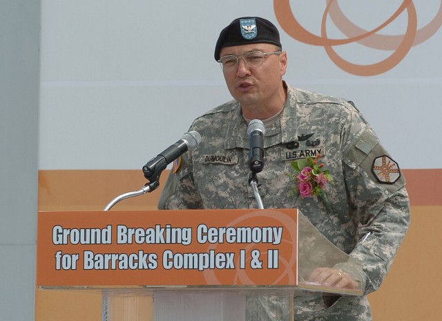 USAG Humphreys, FED break ground for new barracks