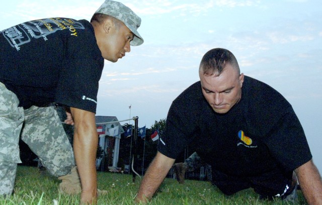 TRADOC NCO of Year Pushups