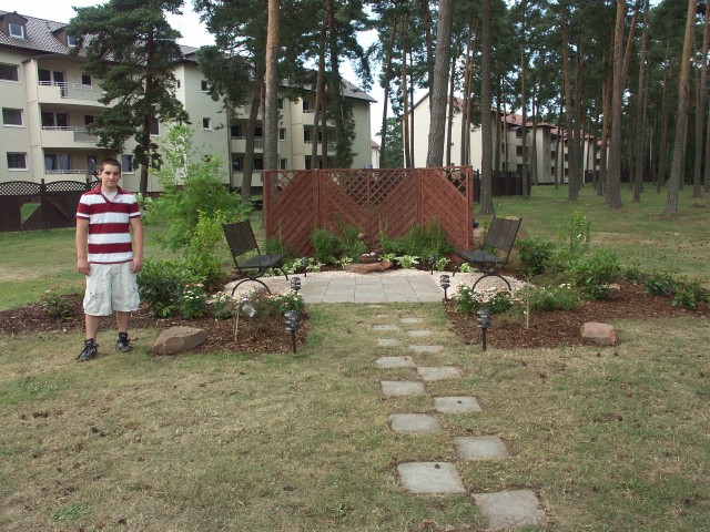 New garden at Landstuhl Fisher House