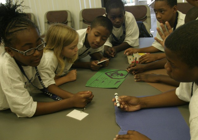 Kids learn teamwork, drug education at DEFY camp