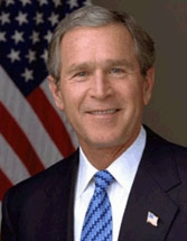 President of the United States George W. Bush
