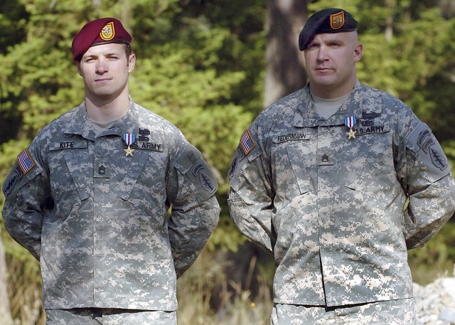 Special Forces Soldiers honored for bravery