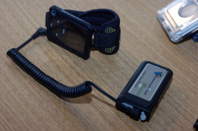A few Soldiers from the 1st Cavalry Division received their first glimpse of the Vcommunicator (pictured), an iPod-based translation device, during a demonstration of the new capability at Fort Hood, Texas July 21-22. The Vcommunicator is designed...