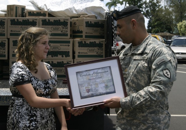 Community collects, sends aloha to deployed Soldiers