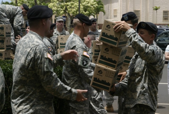 Community collects, sends aloha to deployed Soldiers