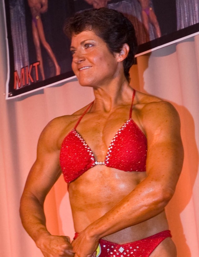Bodybuilder Tracey Briggs