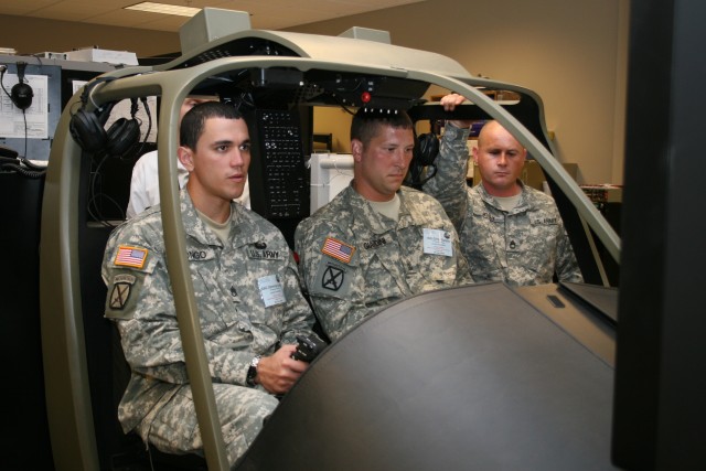 10th Mountain Division Soldiers Tour RDECOM
