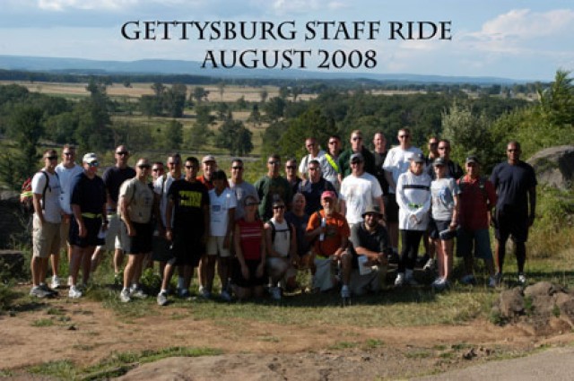 Staff Ride combines strategy with history