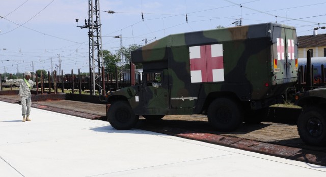 JTF-East Bulgarian Railhead