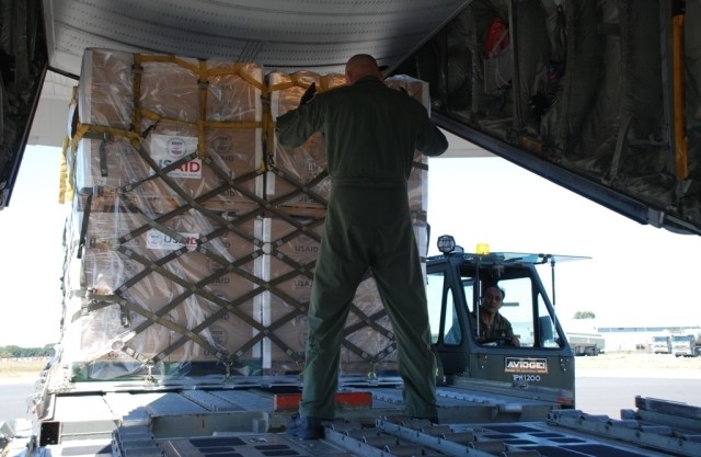 Combined effort moves aid faster