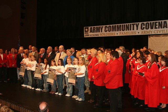 Towns show support for Soldiers