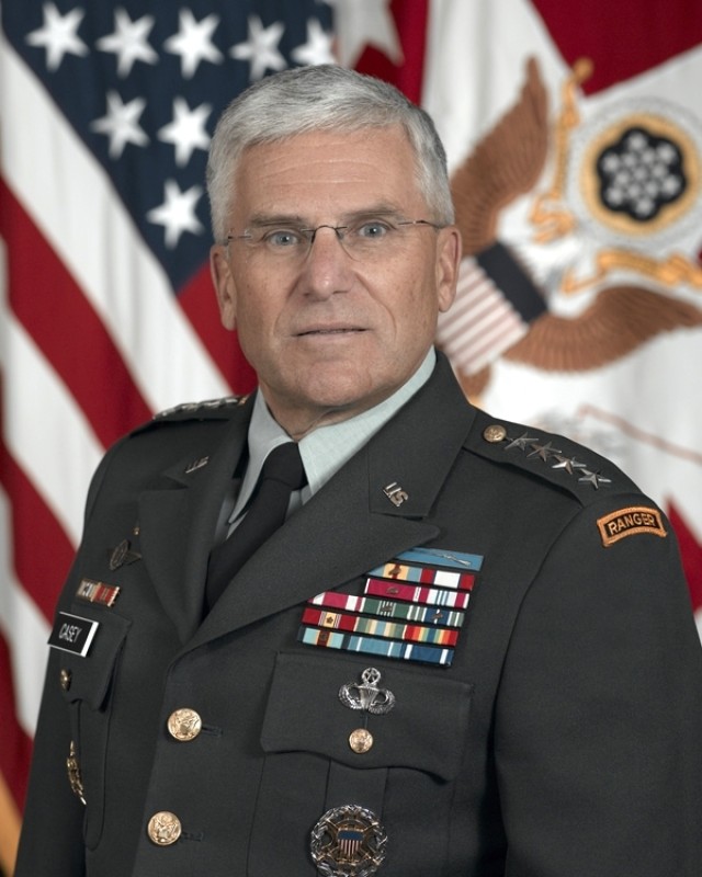 Army Chief of Staff George W. Casey, Jr.