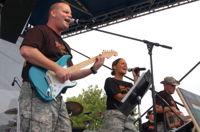 Big Red One Rocks at Harley&#039;s 105th