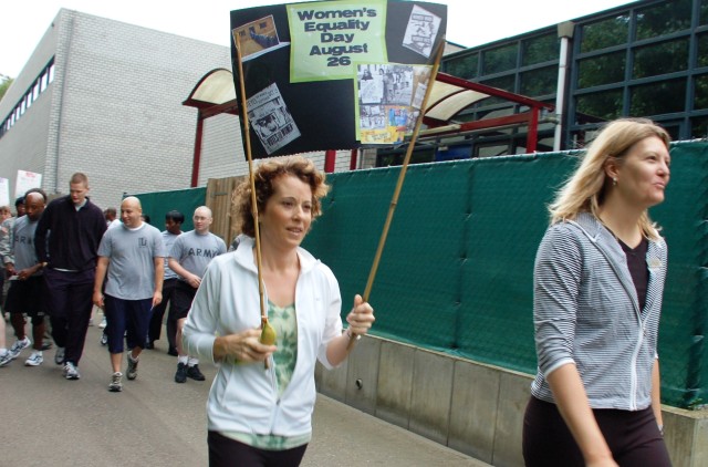 Marching with a message