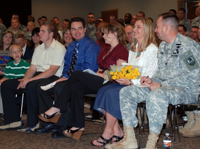 Story family receives warm welcome