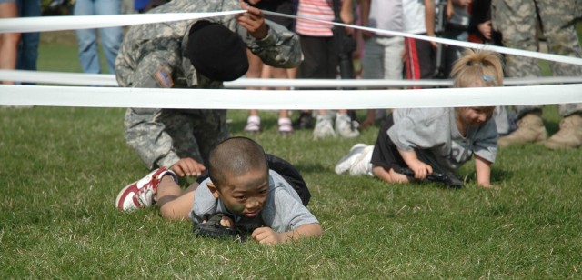 Kids get taste of Soldier life, outdoor fun during Spur Ride