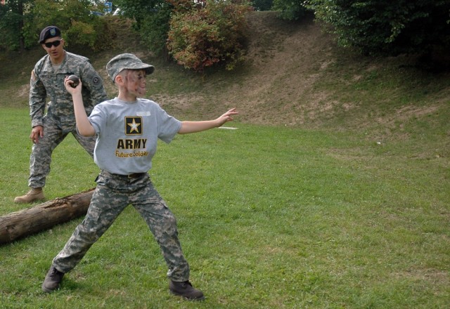 Kids get taste of Soldier life, outdoor fun during Spur Ride