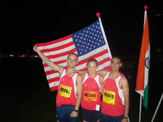 U.S. Represents at Singapore Army Half Marathon