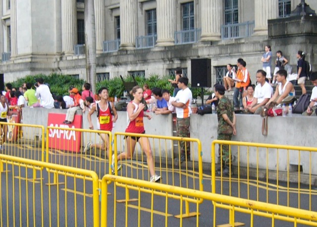U.S. Represents at Singapore Army Half Marathon