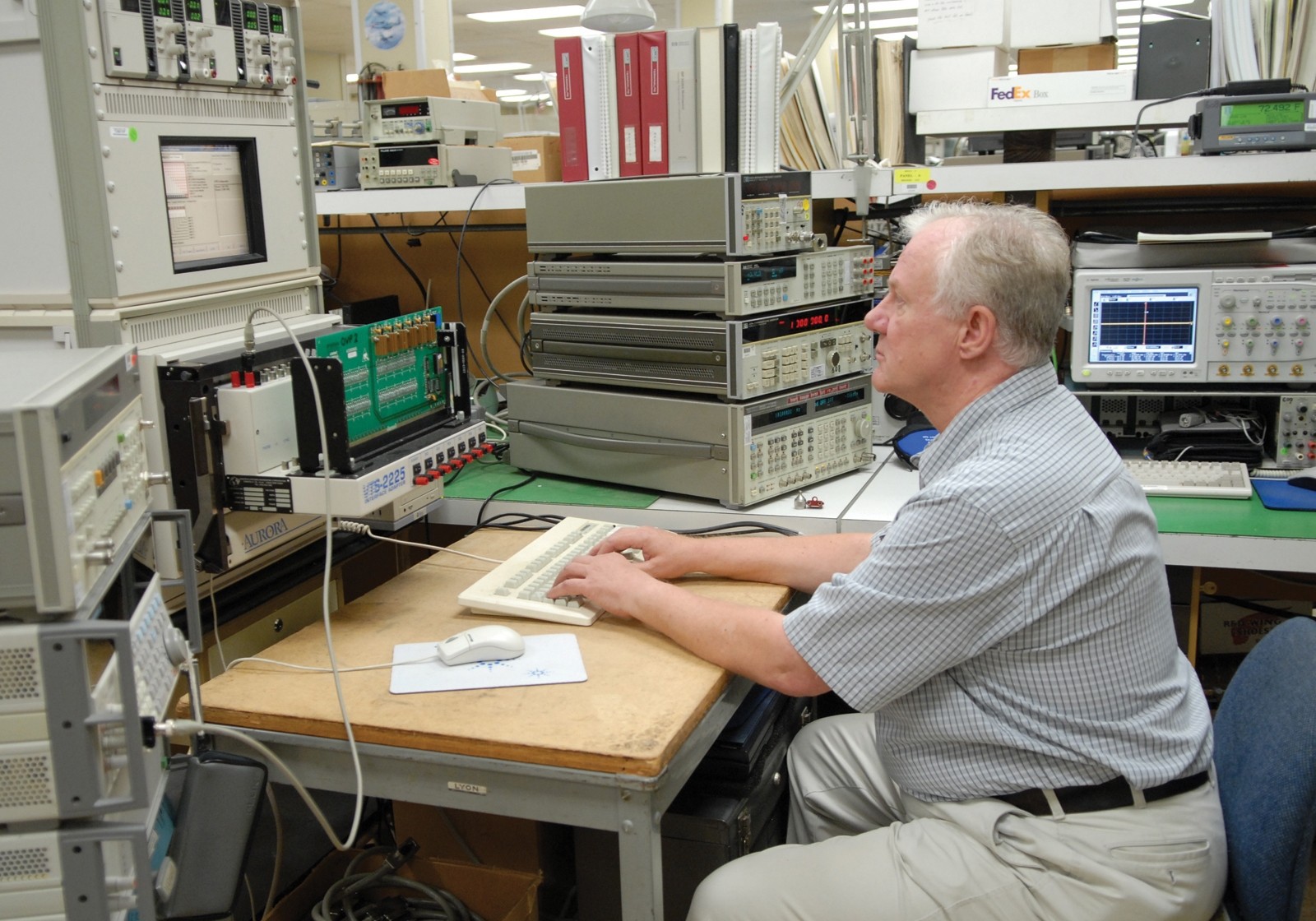 On the job at Tobyhanna--Test, Measurement and Diagnostic Equipment ...