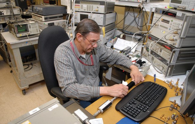 On the job at Tobyhanna--test, Measurement and Diagnostic Euqpment Suport Center