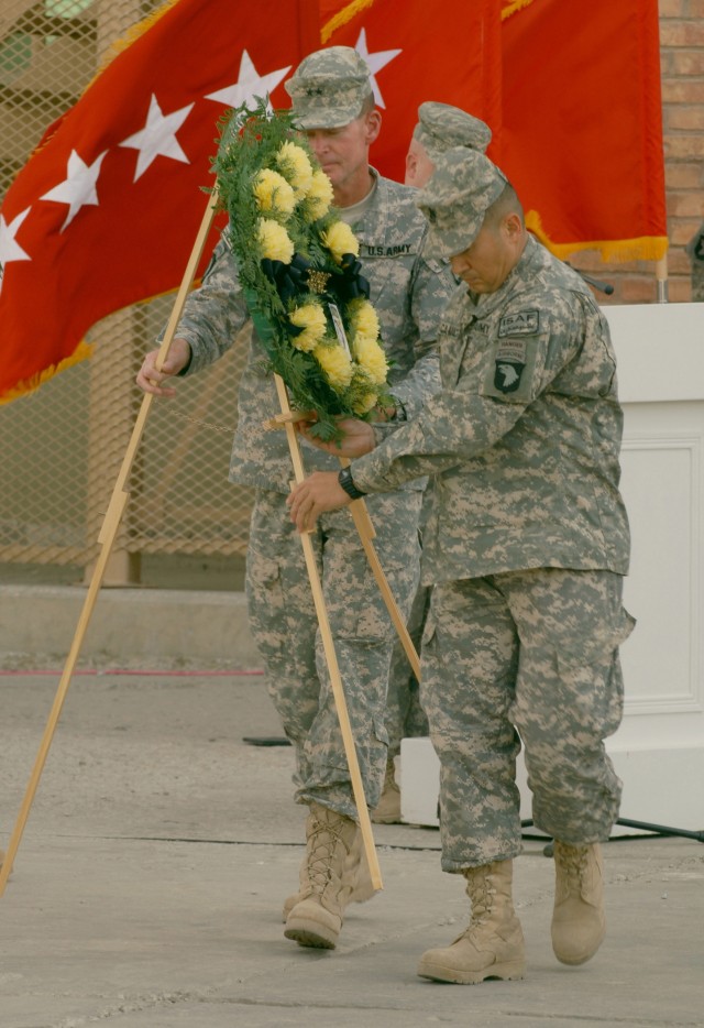 Bagram Airfield 9/11 Ceremony
