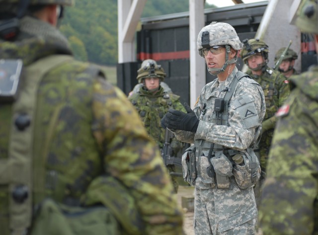 Canada goes live-fire at JMRC shoothouse