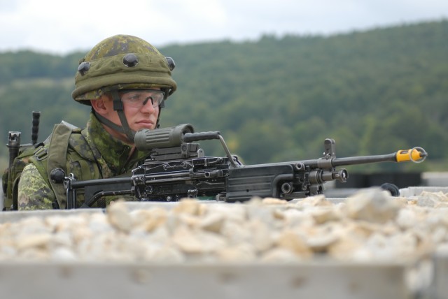 Canada goes live-fire in the JMRC shoothouse