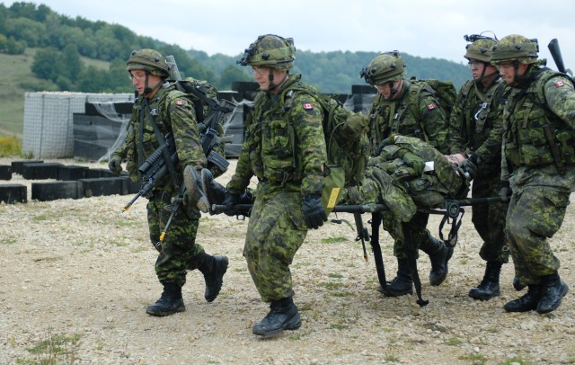 Canada goes live-fire in the JMRC shoothouse