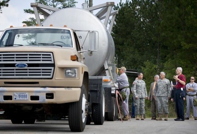 Army chief gets glimpse of vehicle reset work at Anniston