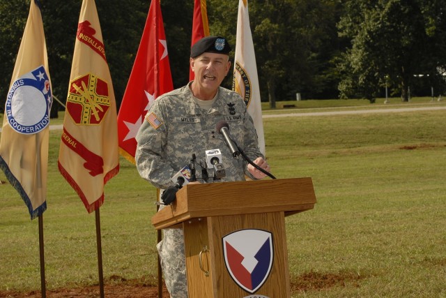 AMC/USASAC breaks ground at Redstone Arsenal