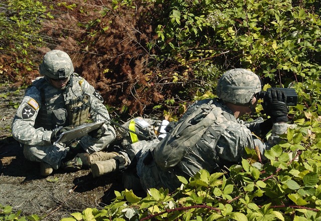 Fire Support Certification on Fort Lewis