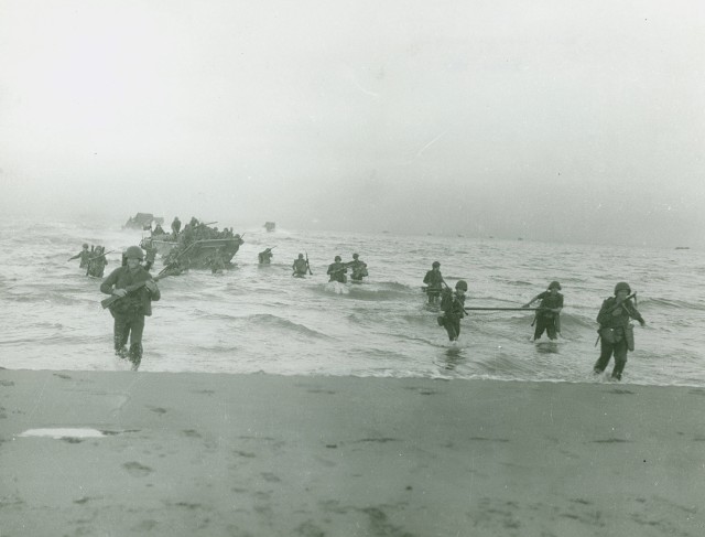Storming the Beaches.