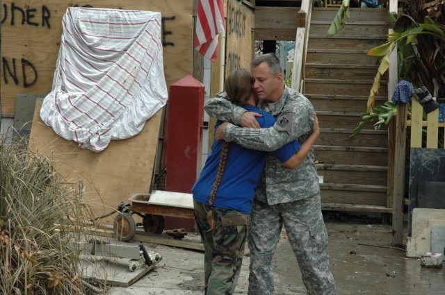 Task Force Pacesetter Responding to Hurricane Ike