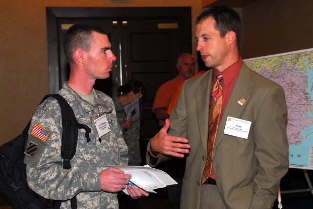 Soldiers learn lessons in transition at H-3 conference