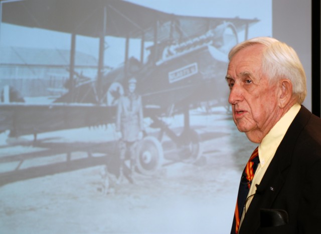 Historian exhibits Fort Bliss aviation