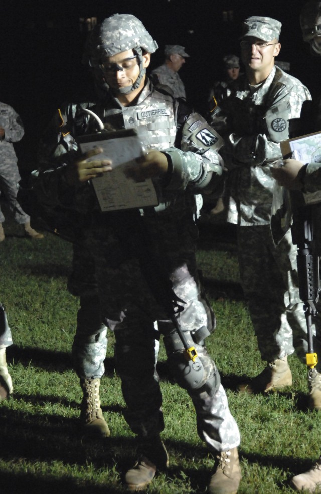 Night Falls on &quot;Best Warrior&quot; Competition