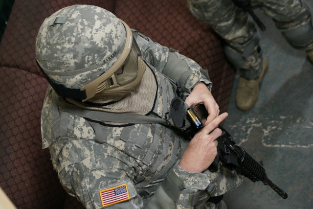 Receiving the Next Task at "Best Warrior"