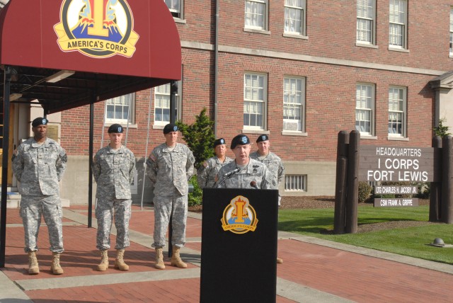 I Corps prepared for deployment