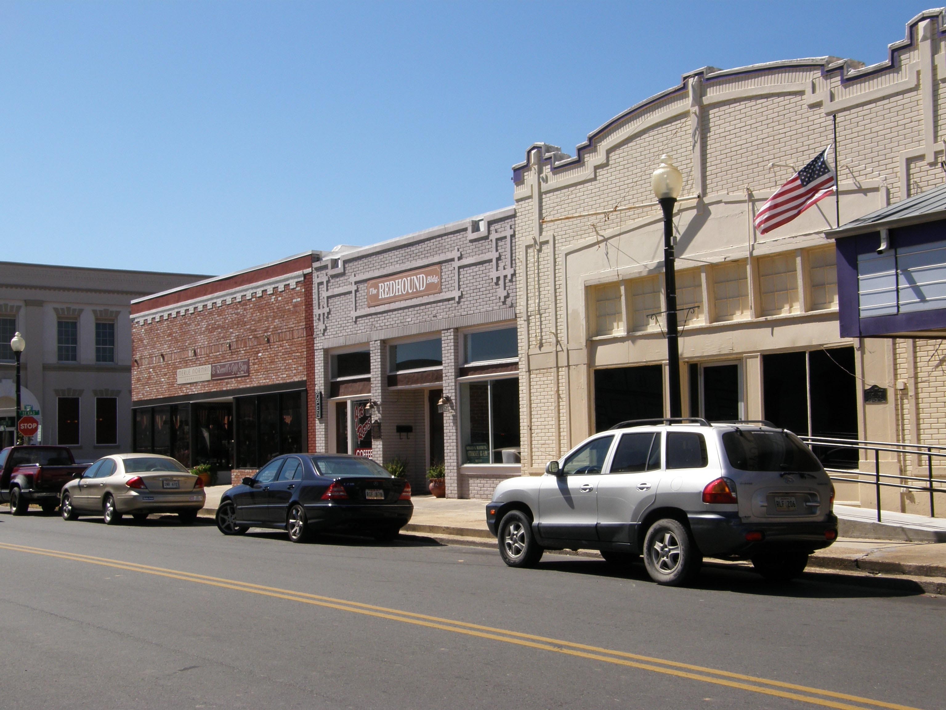 Make your destination downtown Leesville Where new beginnings