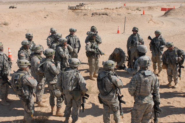 Lancers train on entry control point operations | Article | The United ...