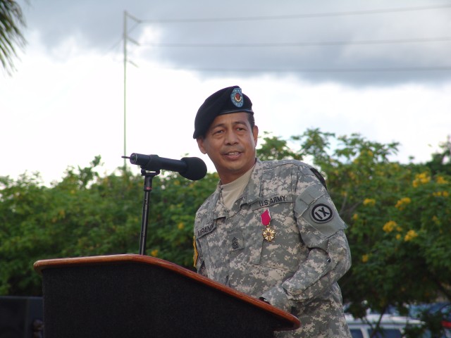 Wacker takes over responsibilities as 9th MSC&#039;s command sergeant major