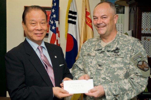 Korean group donates millions to Fall Festival