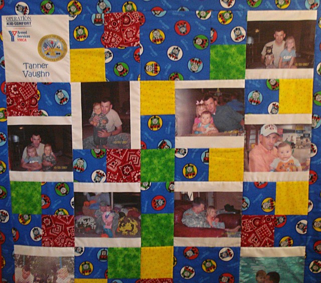 Quilts warm, comfort the hearts of families with deployed troops