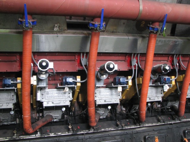 New steam plant boilers